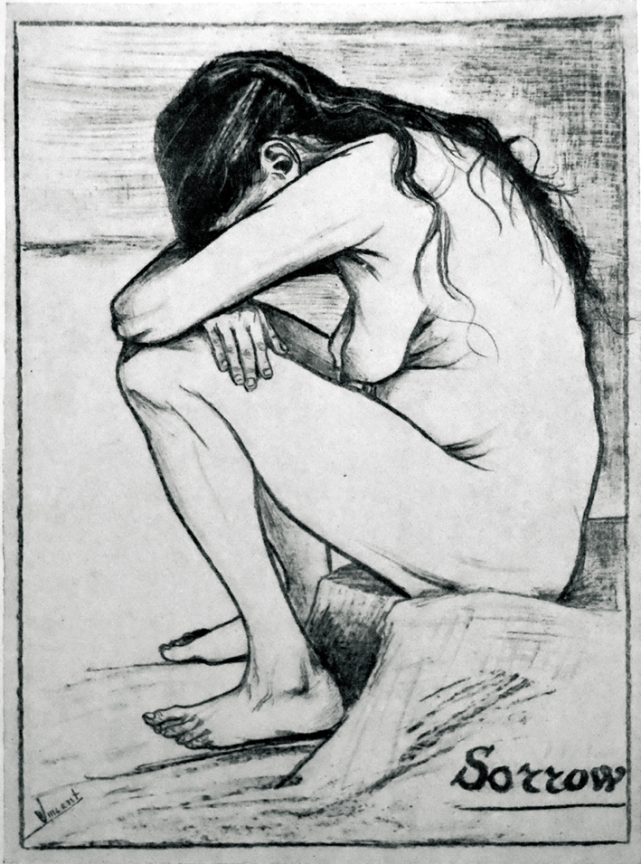  文森特·威廉·梵高  Vincent Willen Van Gogh —— 素描线稿 (7)